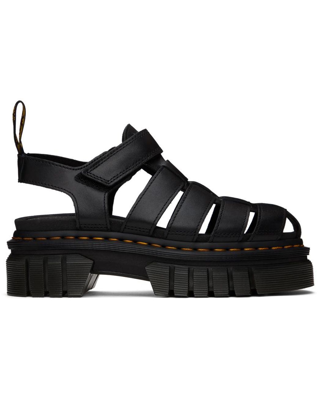 Dr Martens★RICKI FISHERMAN SANDAL★厚底★BLACK NAPPA LUX Amazon.com | Dr. Martens Ricki Gladiator Black Nappa Lux UK