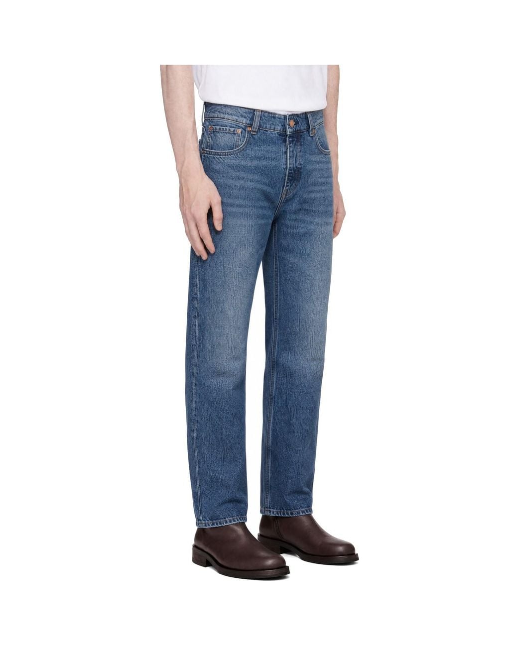 Won Hundred Blue Steve Jeans for men