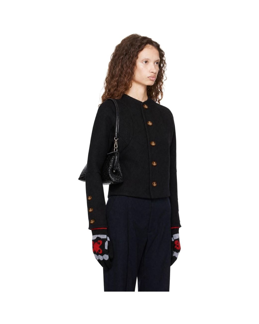 Vivienne Westwood Black Pourpoint Jacket