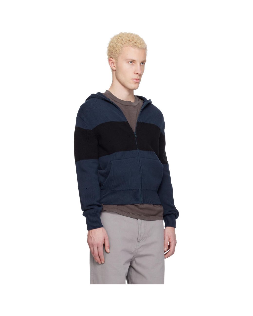 GIMAGUAS Blue Capitan Hoodie for men