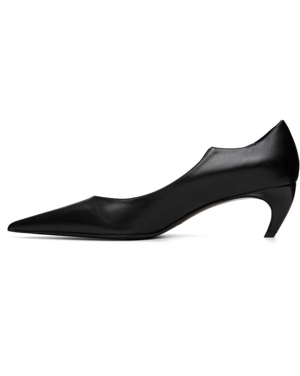 Khaite Black Valerie Low Heels