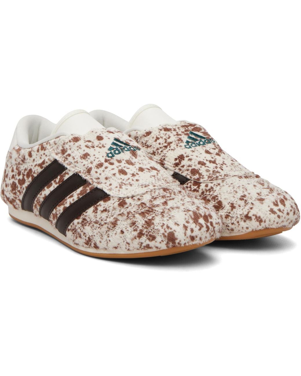 Adidas Originals Multicolor Off- & Pony Print Taekwondo Sneakers