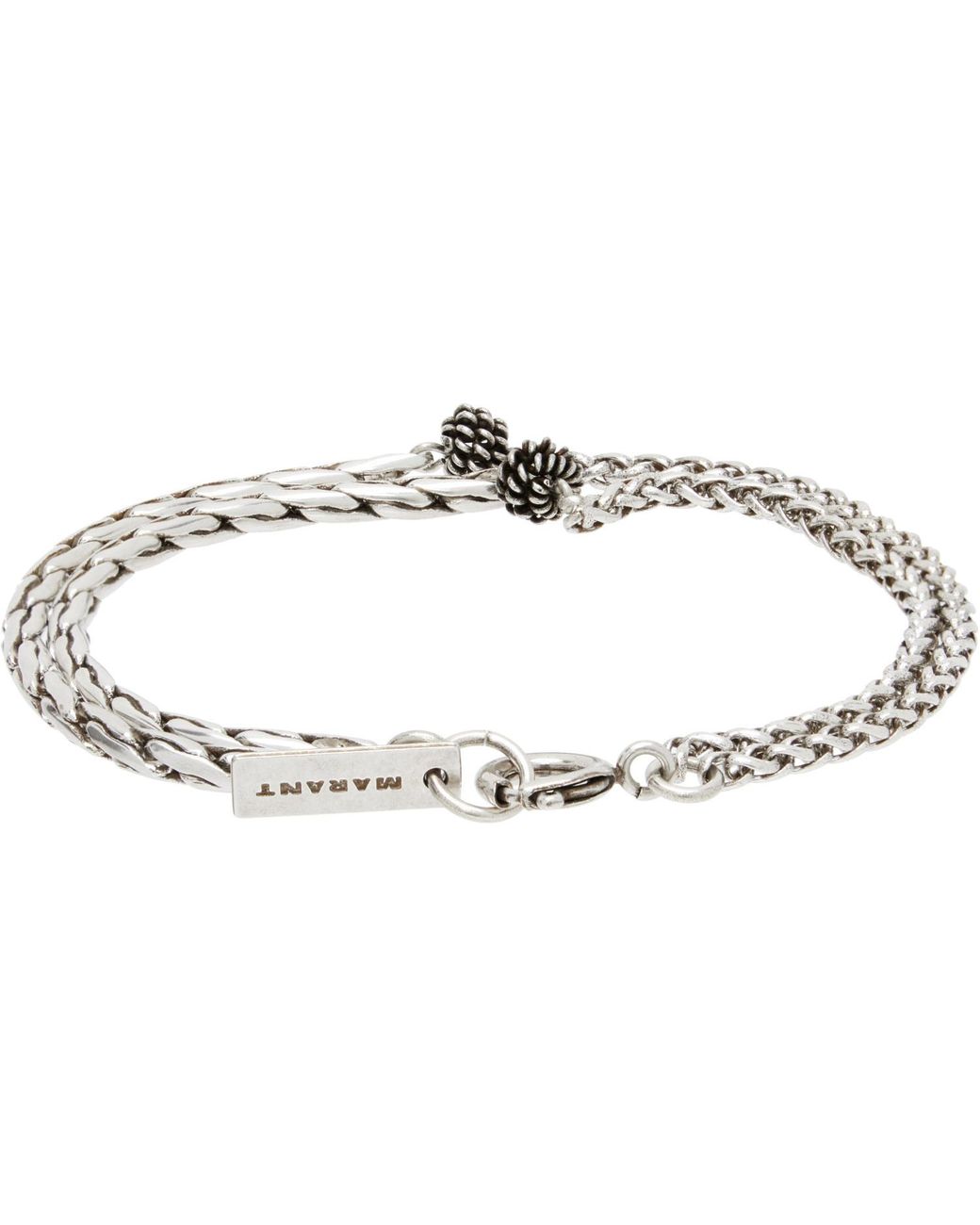 Isabel Marant Metallic Gb Bracelet for men