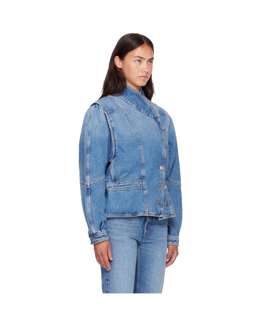 Isabel Marant Blue Dolie Denim Jacket