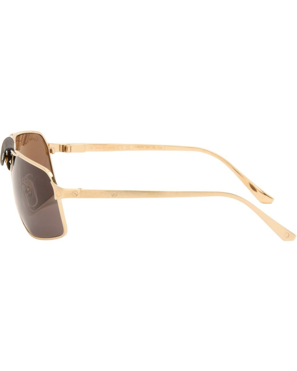 Cartier Brown 'Santos De Sunglasses for men
