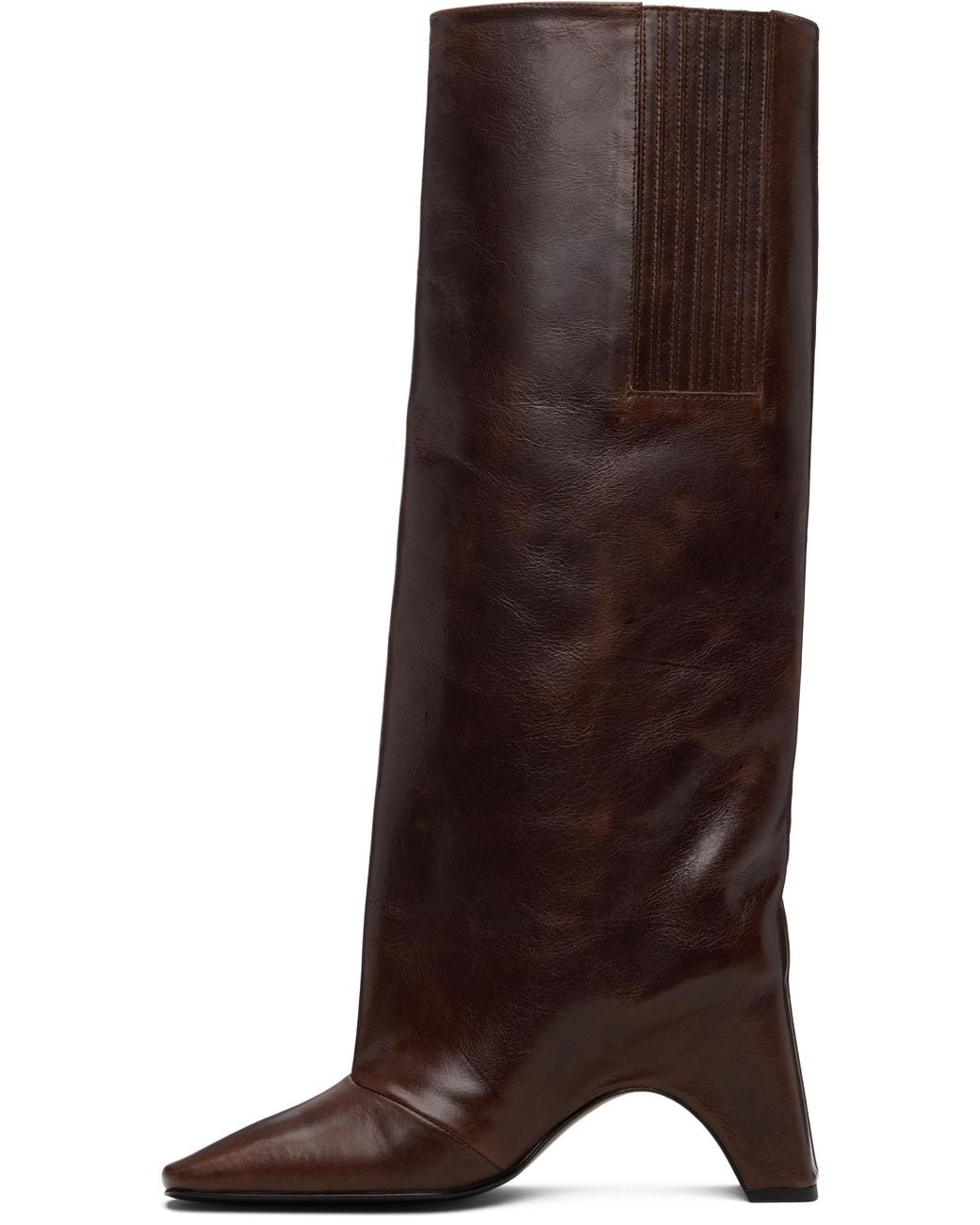 Coperni Brown Bridge Tall Boots