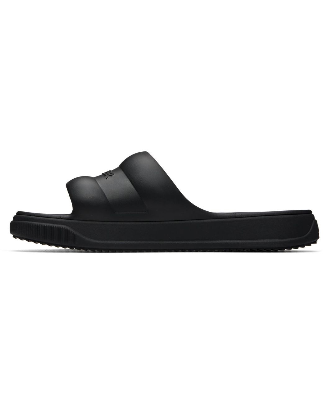 Moncler Black Altive Slides for men