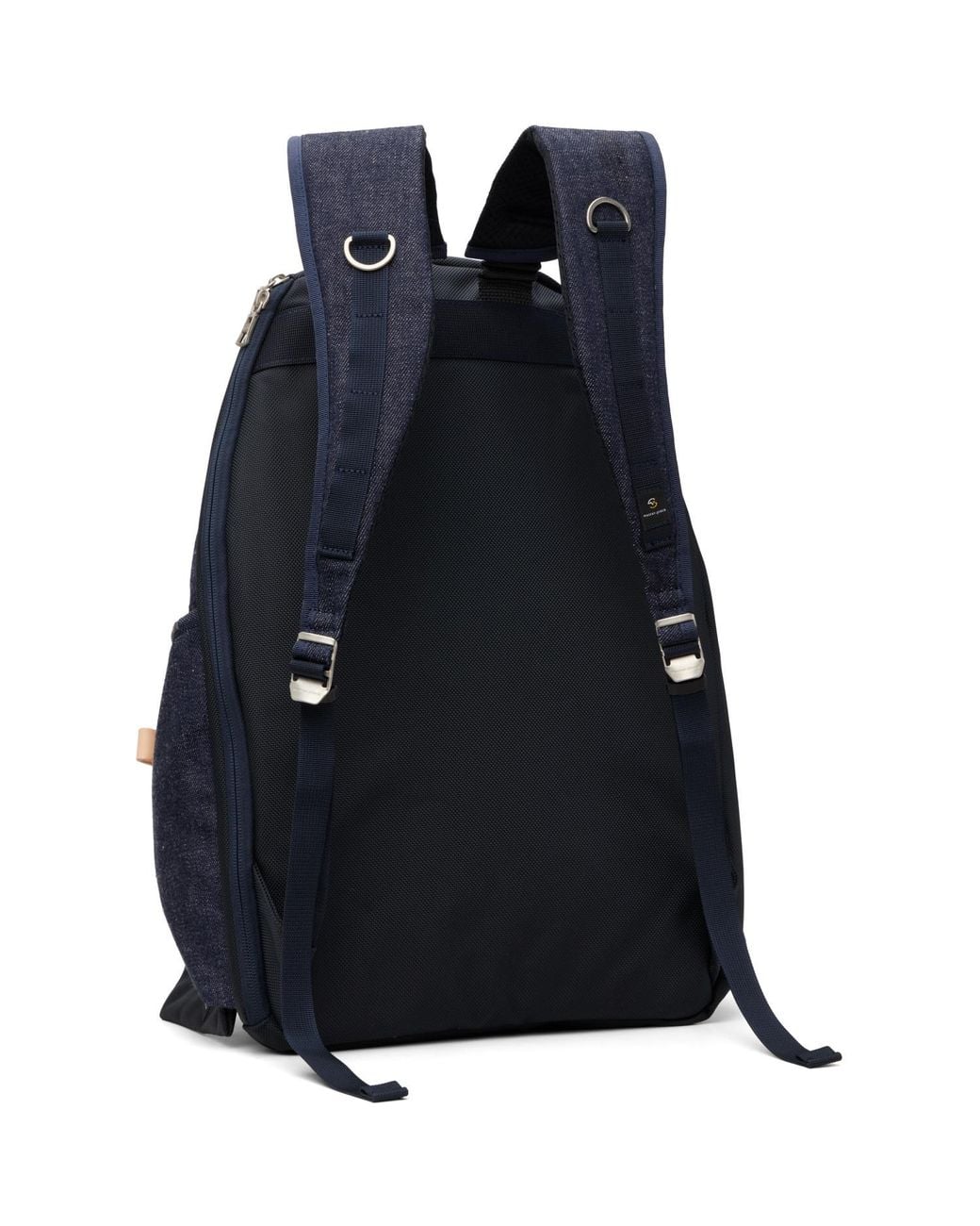 Master Piece Blue Fullcount Edition Collaboration Series Denim Backpack for men