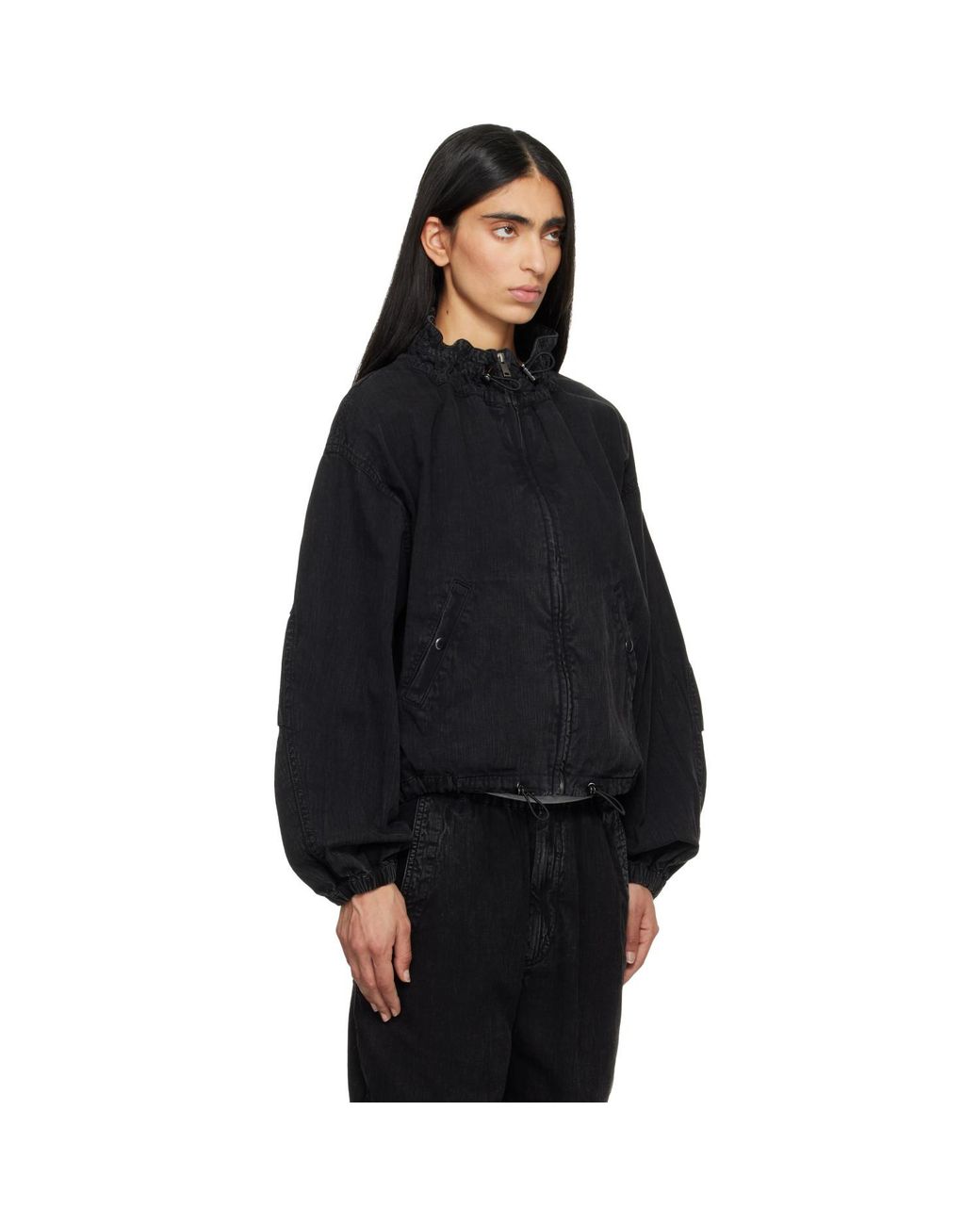 Isabel Marant Black Plume Jacket