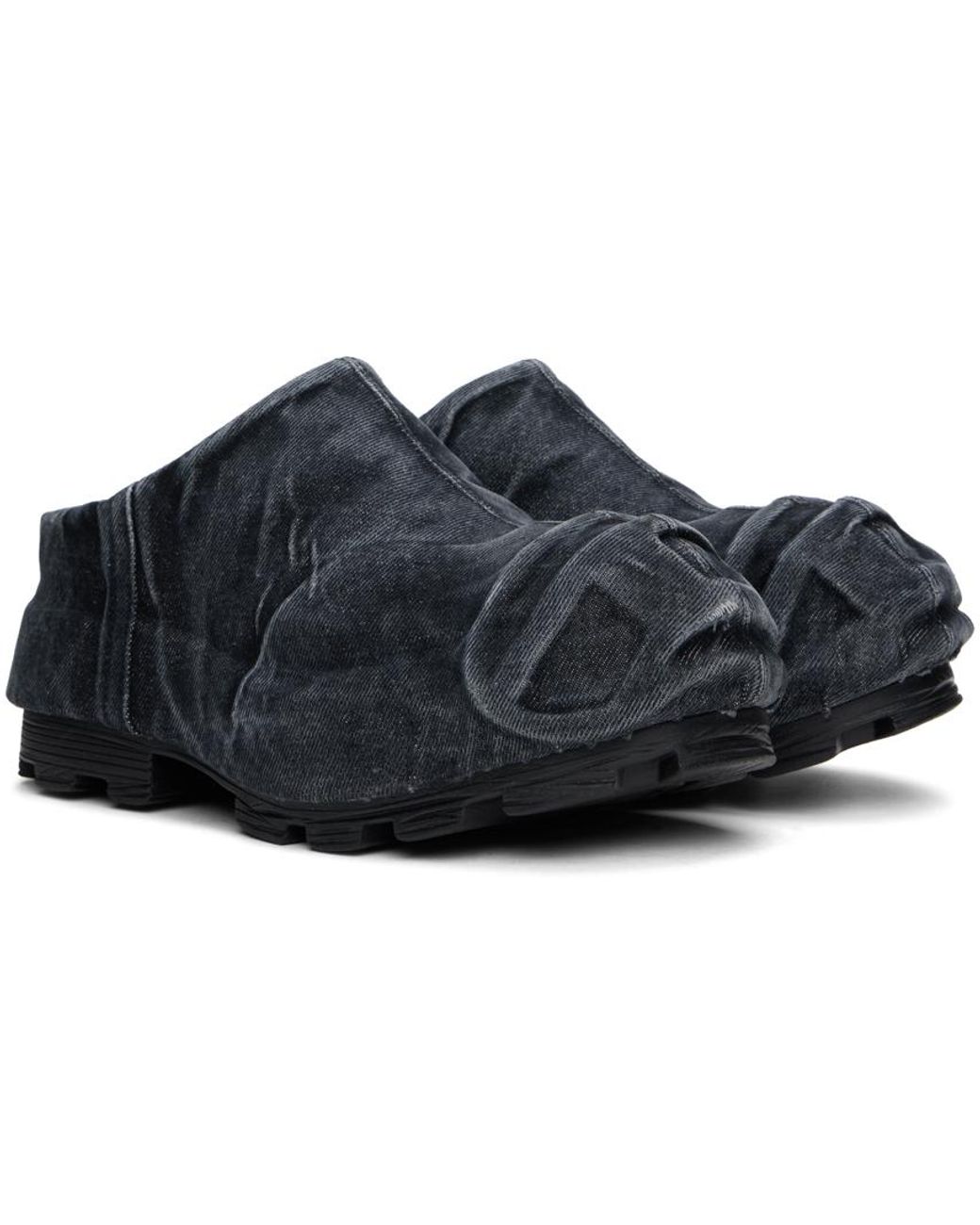 DIESEL D-hammer Ml Md X Mules in Black for Men | Lyst