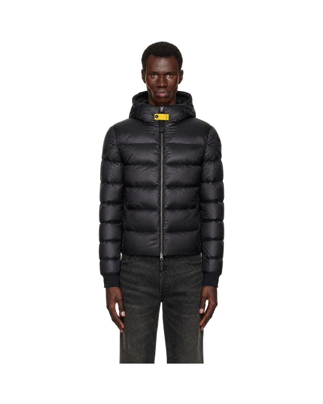 Parajumpers Black Pharrell Down Jacket for men