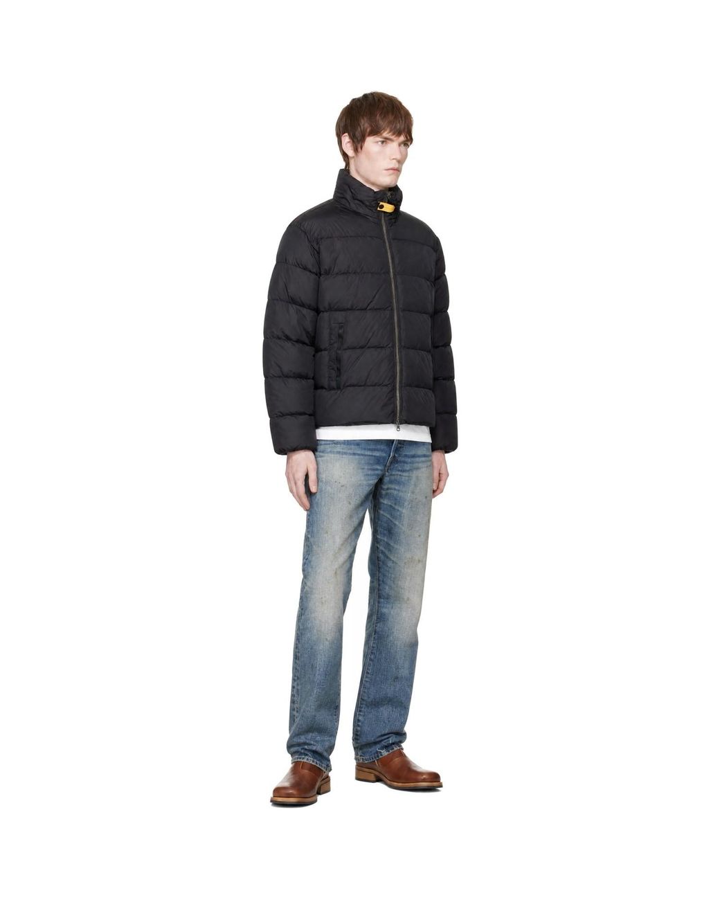 Parajumpers Black Duleek Down Jacket for men