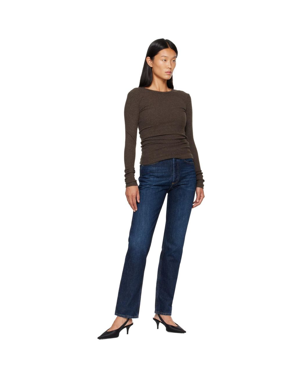 Agolde Blue Lana Jeans
