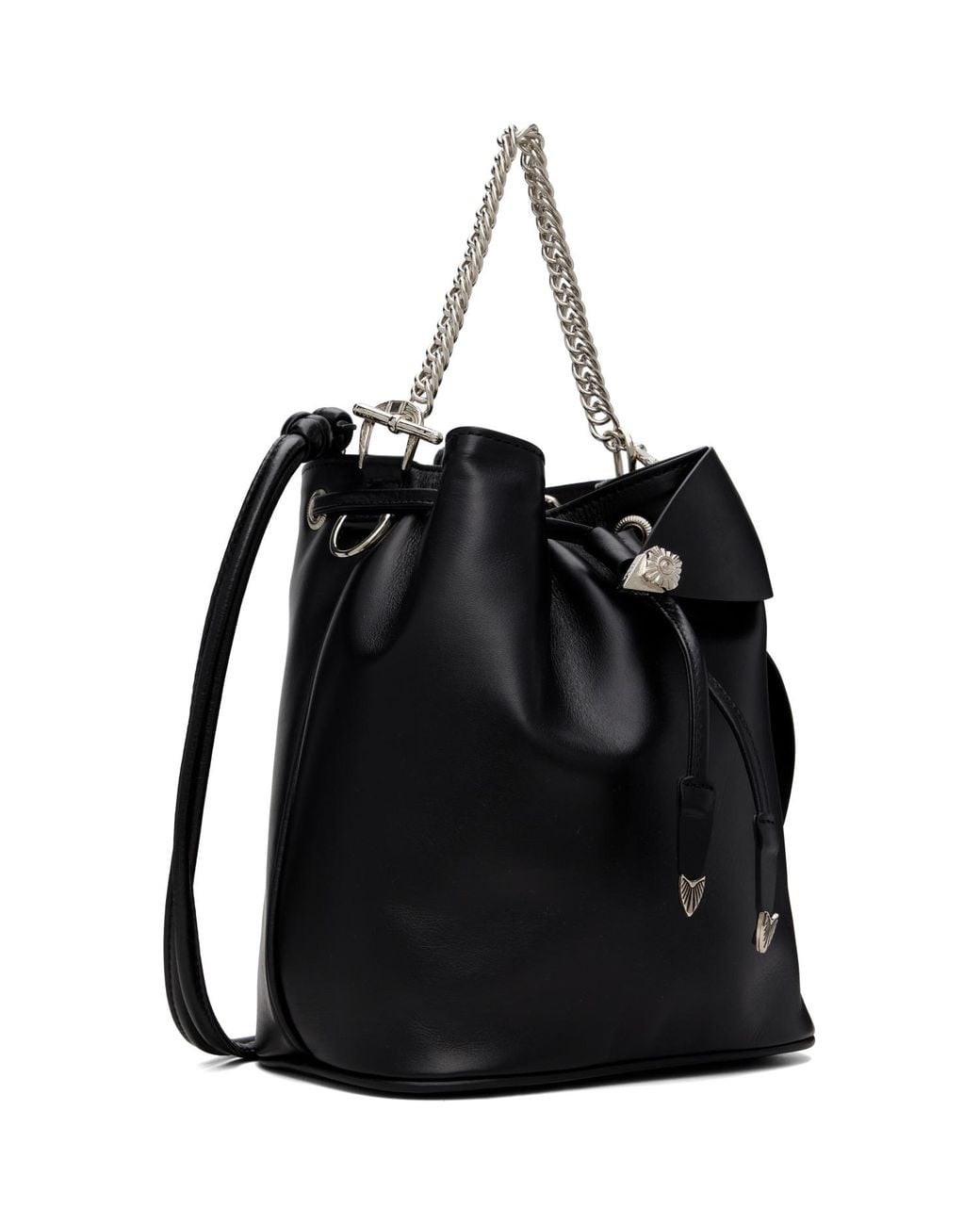 Toga Black Drawstring Bag
