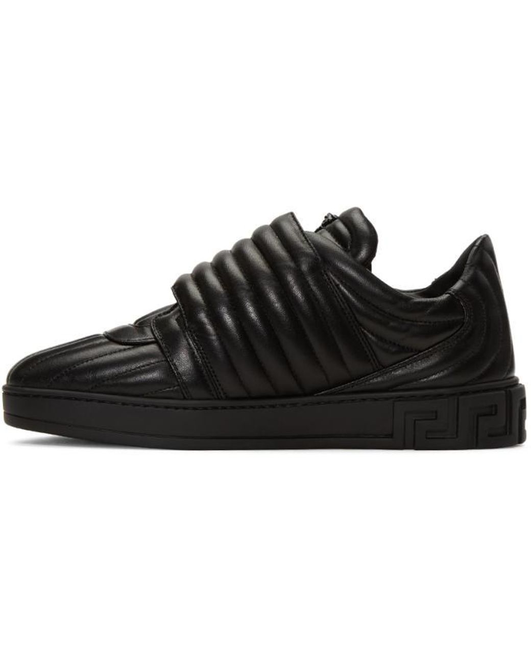 versace quilted sneakers