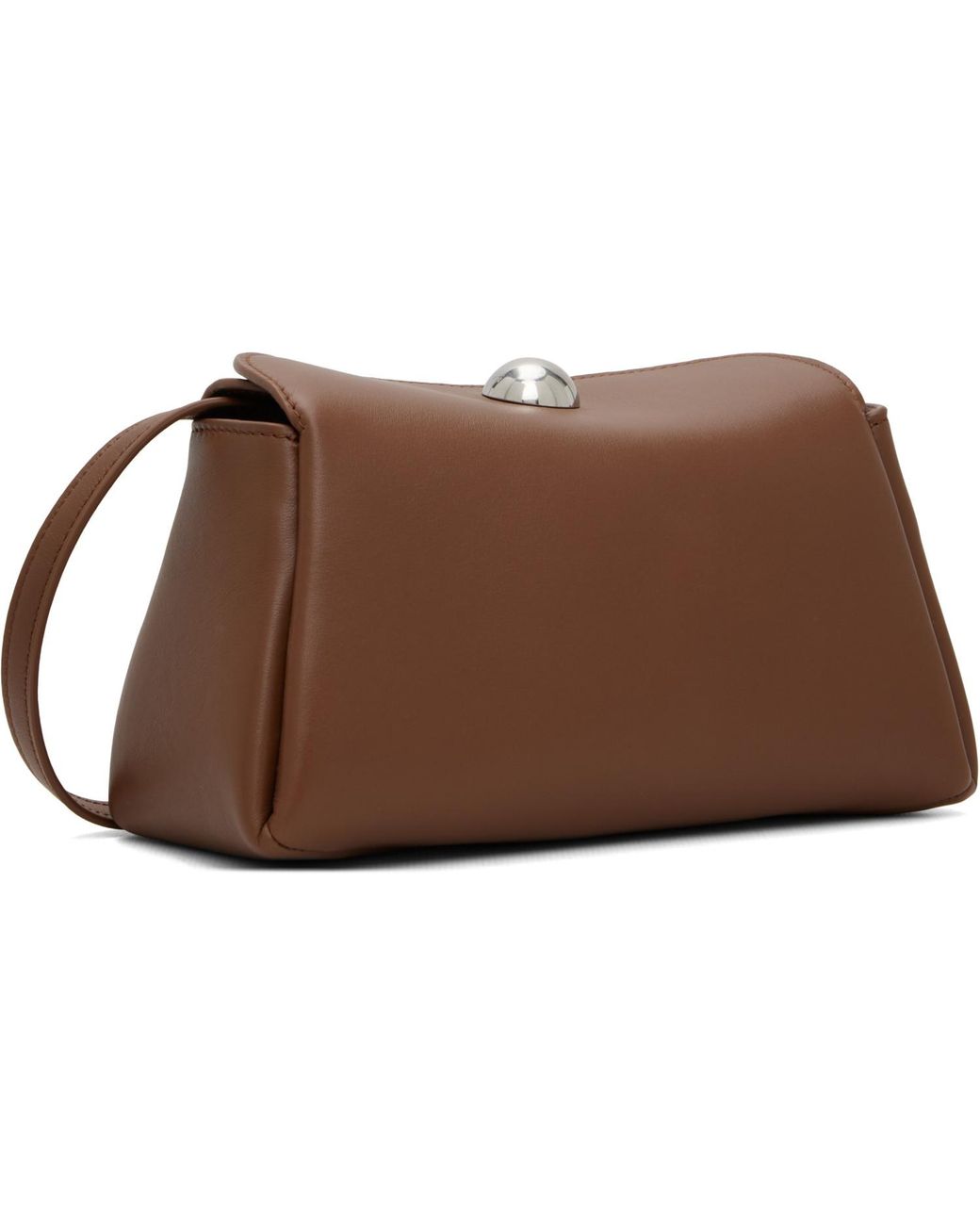 AMI Brown Mini Carrousel Bag