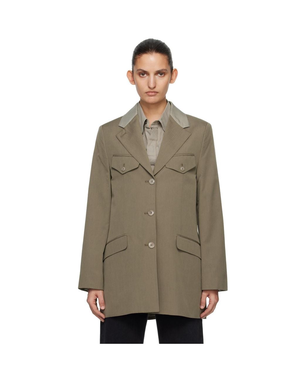 Our Legacy Natural Khaki Cruise Blazer
