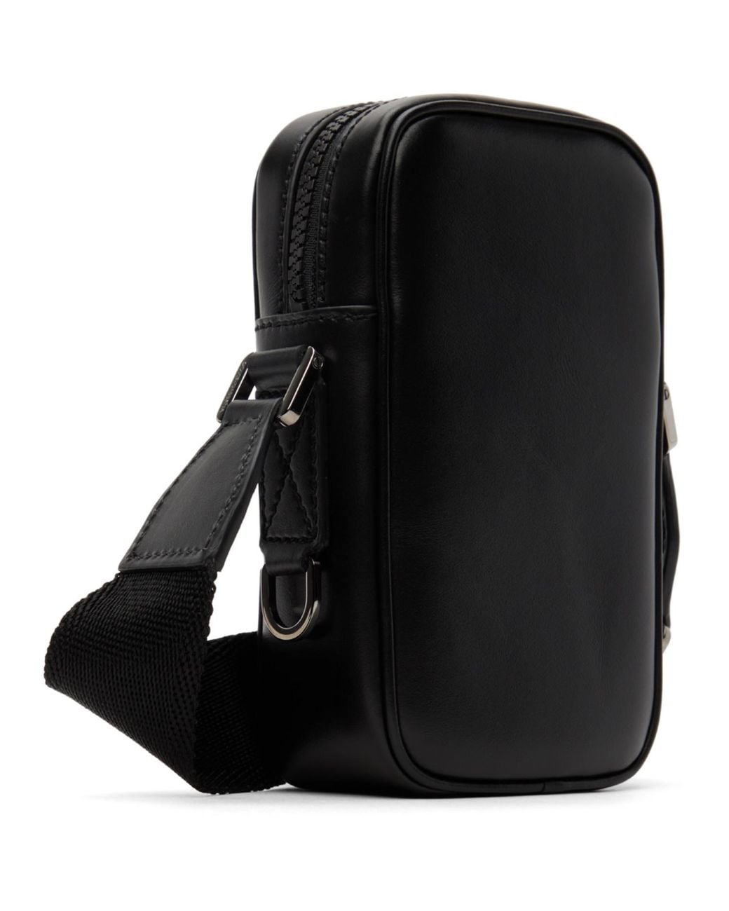Dolce & Gabbana Black Small Printed Bag for men