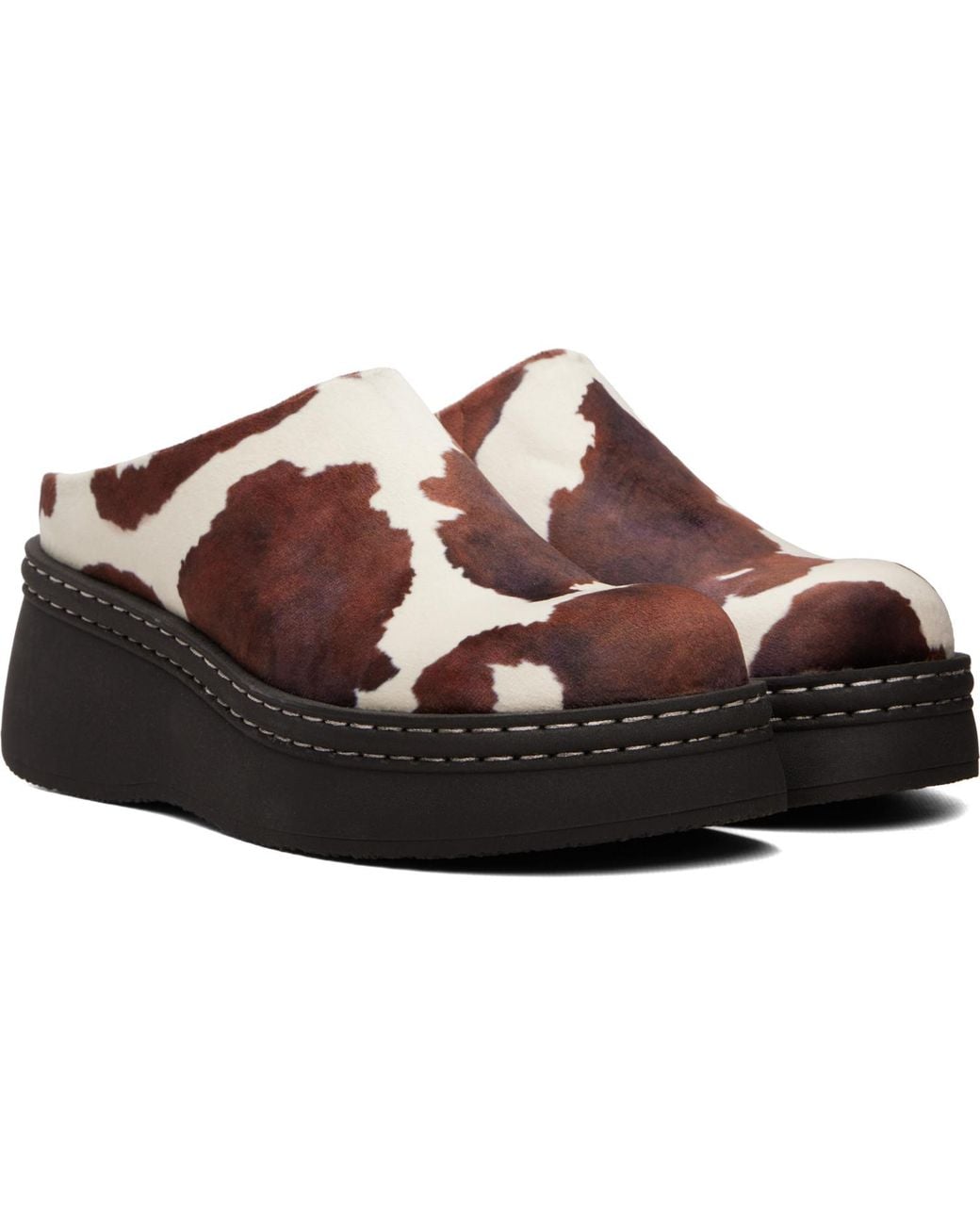 Miista Brown Kristi Mule Flats