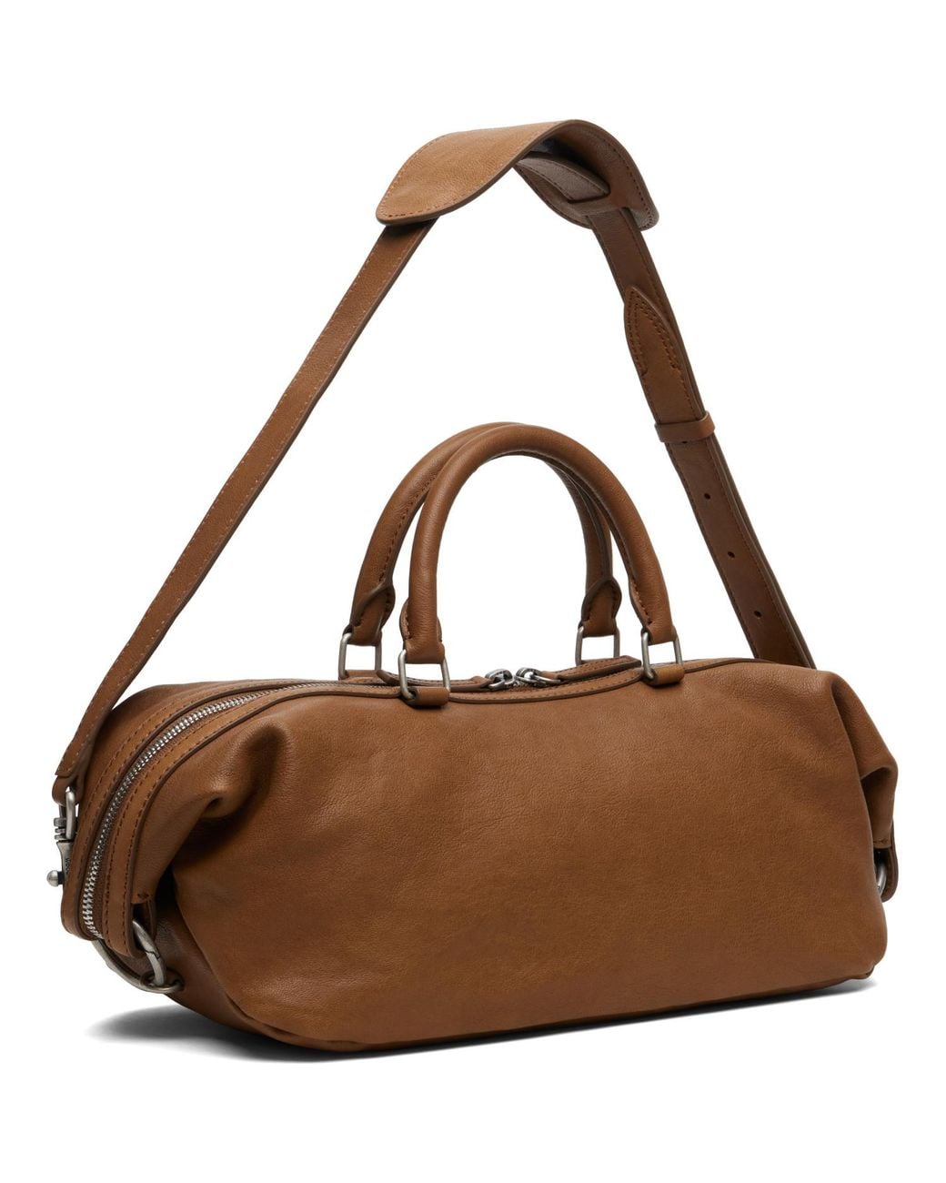 MARGE SHERWOOD Brown Dumpling Ew Bag