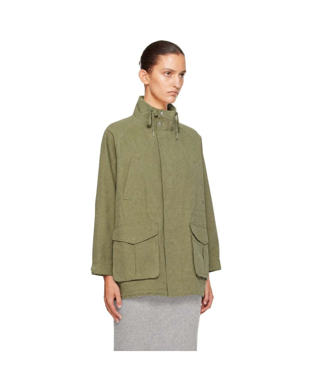 DUNST Green Modern Field Jacket