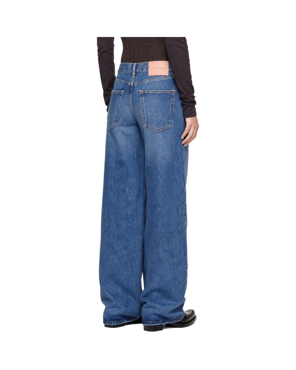 Acne Blue Loose Fit 1981 Jeans