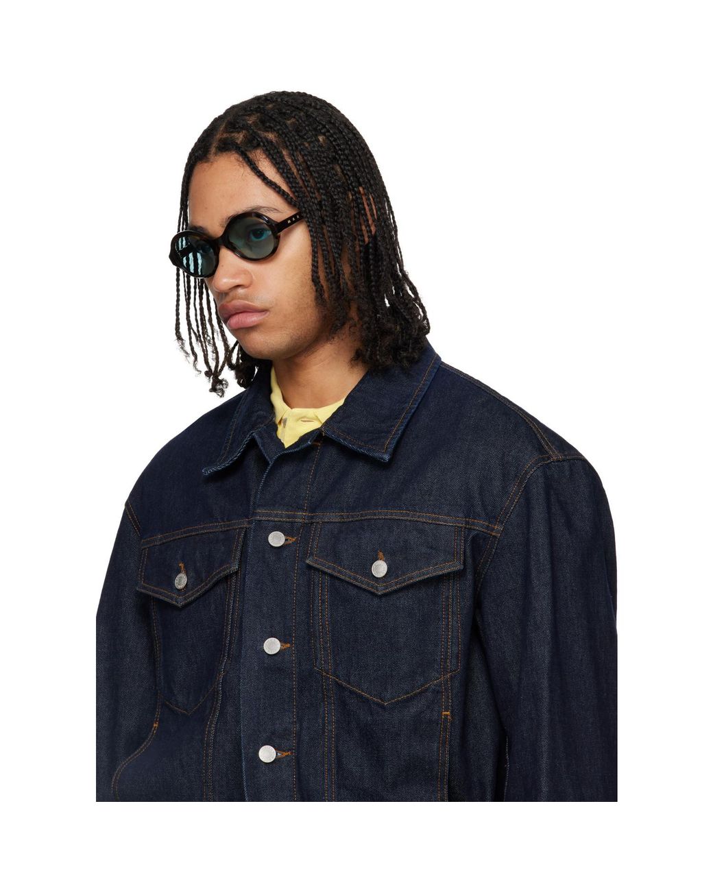 Marni Black Nozea Sunglasses for men