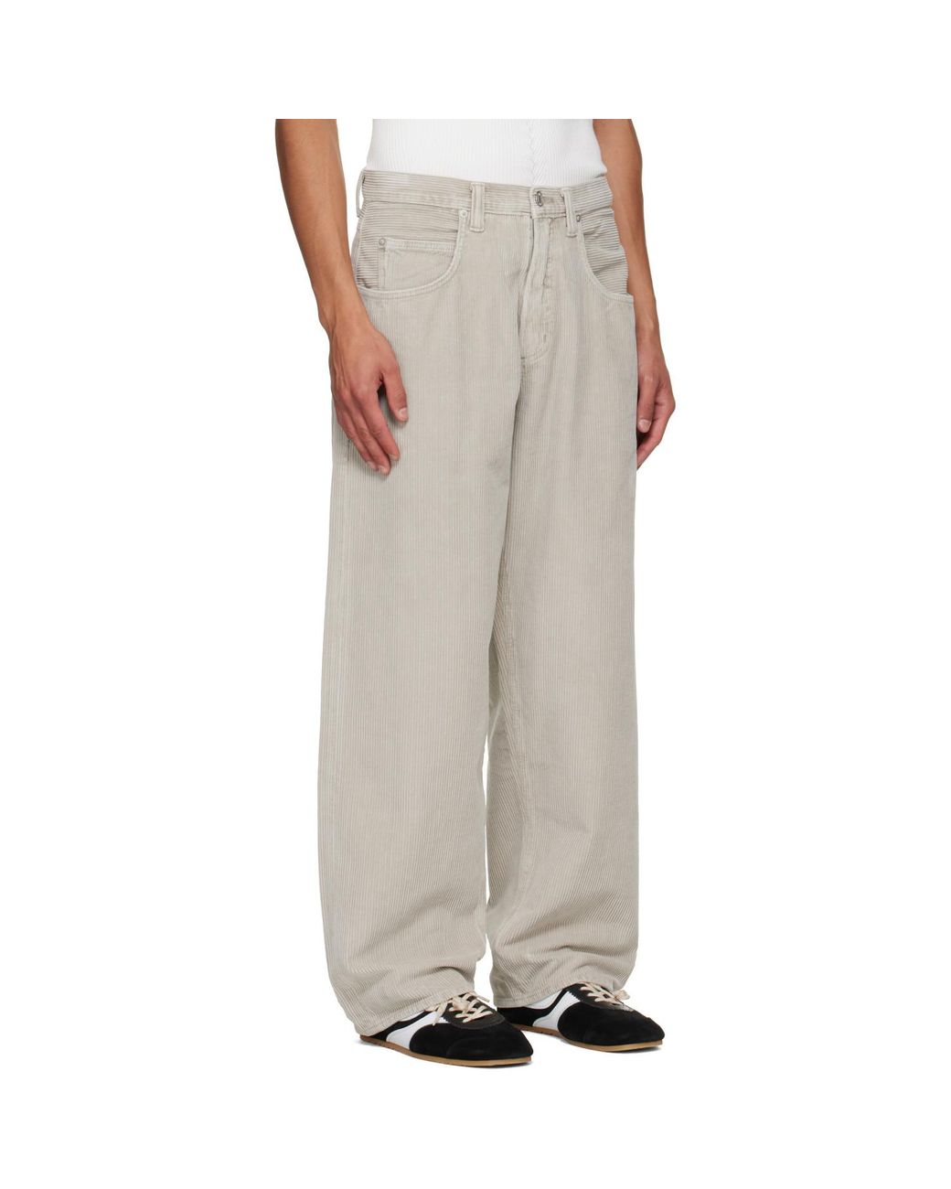 Agolde Gray Fusion Trousers for men