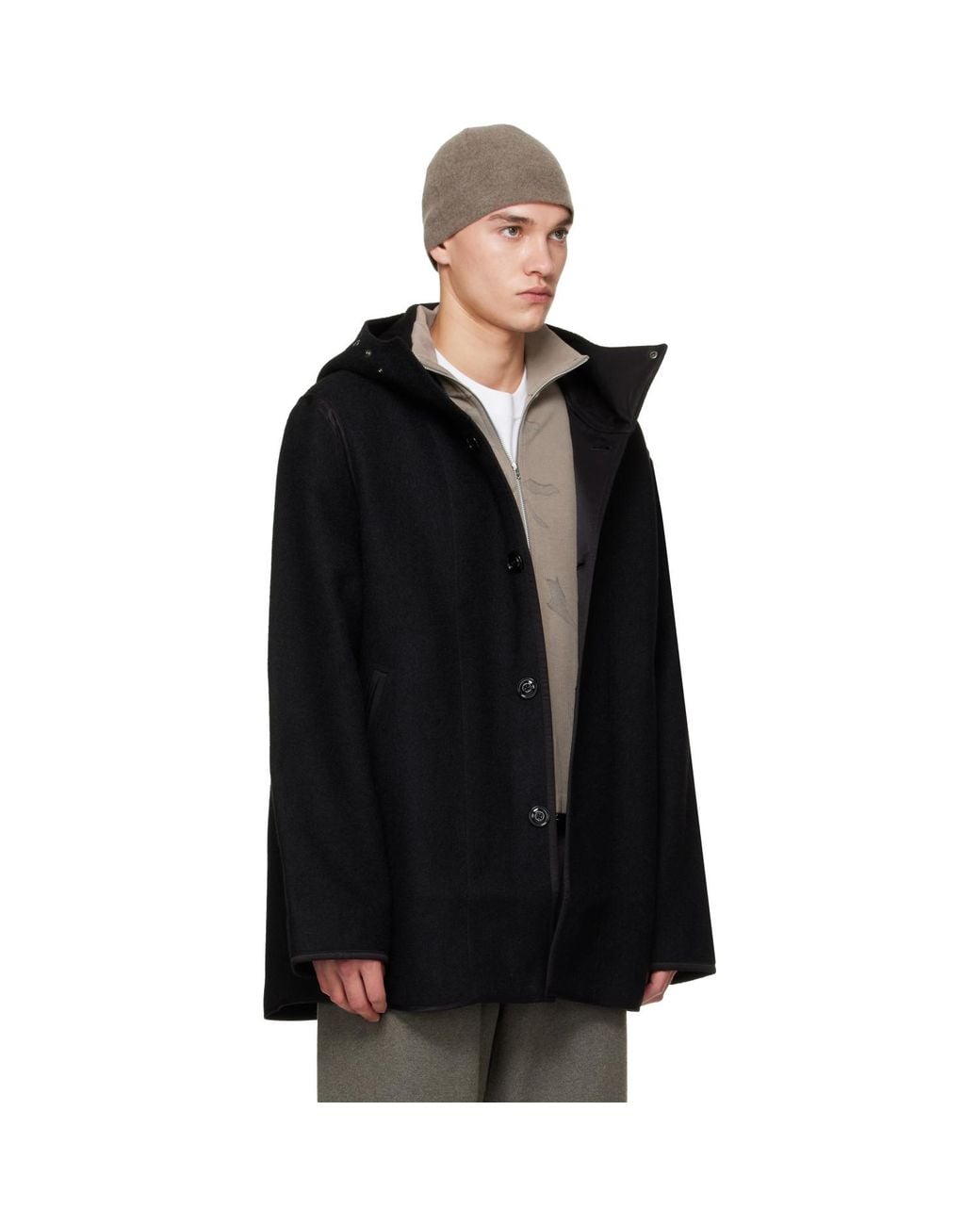 Our Legacy Black Reversible Liner Jacket for men