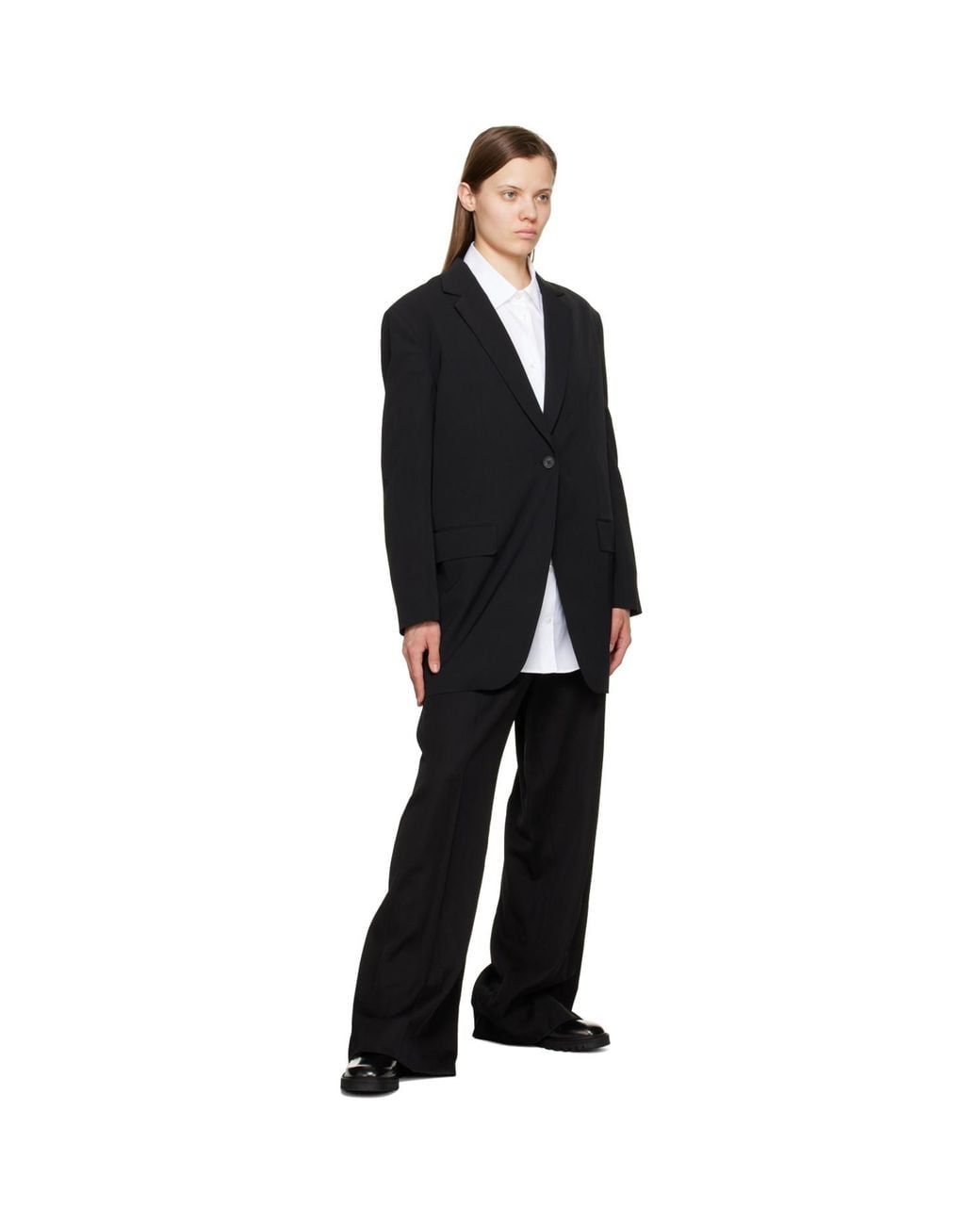 The Row Black Obine Blazer