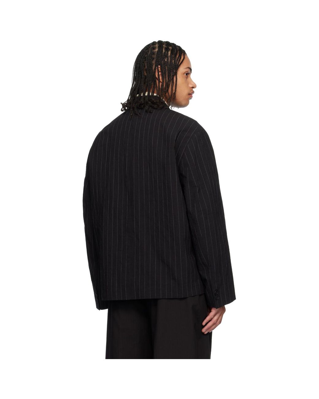 Studio Nicholson Black Sorst Blazer for men