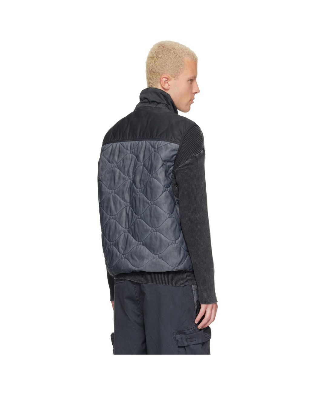 DIESEL Gray J-Alvar Vest for men