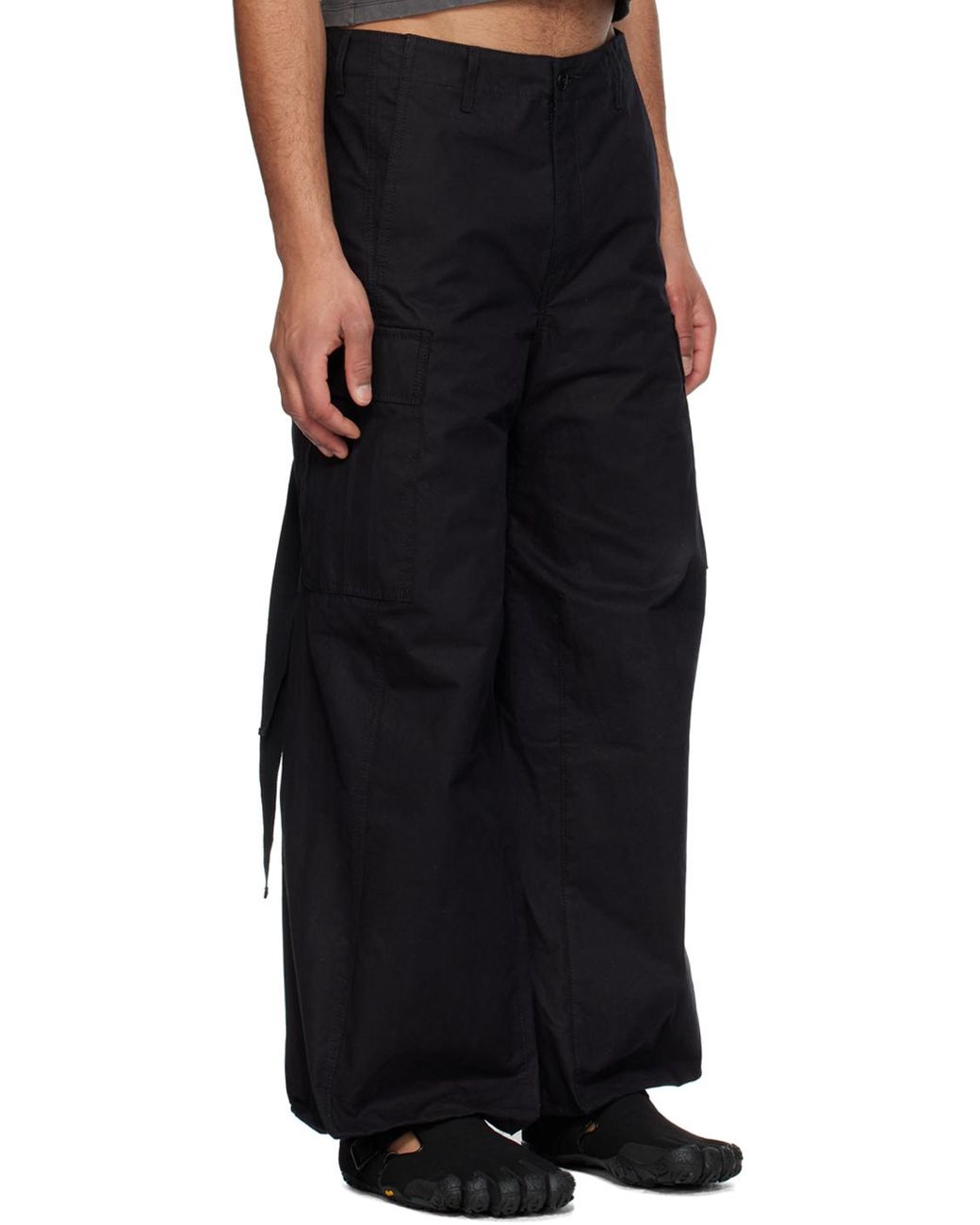 メンズ Doublet ブラック Robot Legs カーゴパンツ ブラック | Lyst