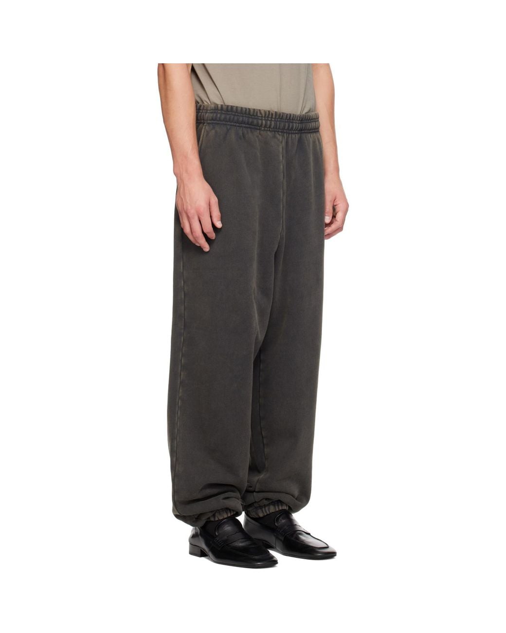 Entire studios Black Standard Sweatpants for men
