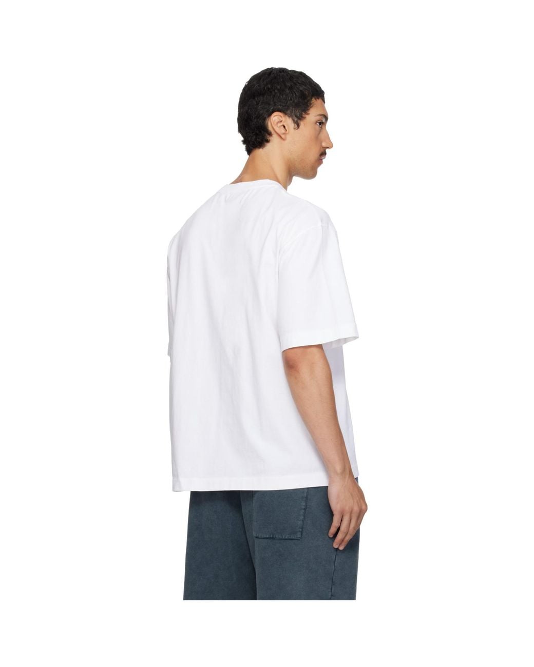 Off-White c/o Virgil Abloh White Grass Ink Skate T-Shirt for men