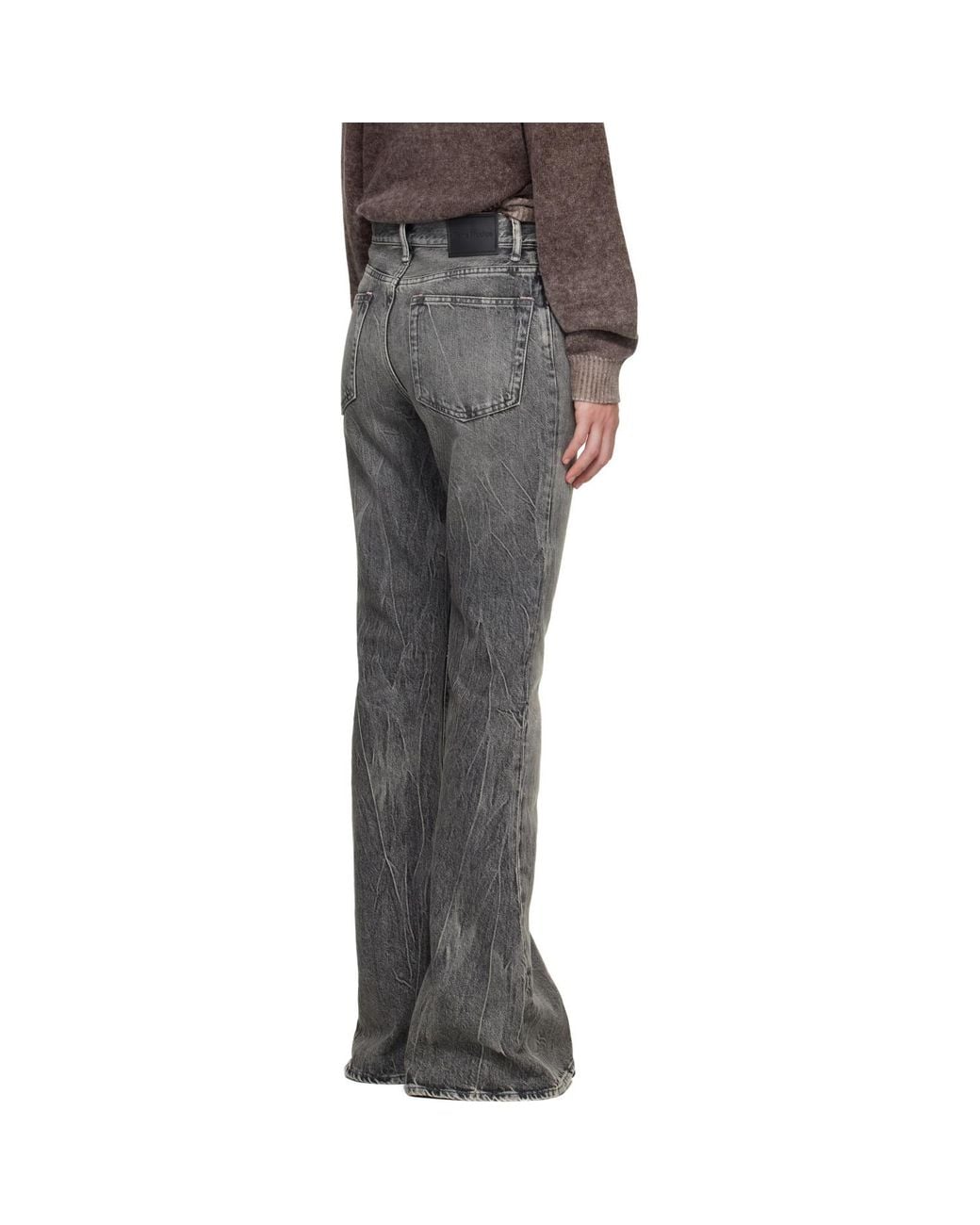 Acne Black 2025F Fitted Jeans