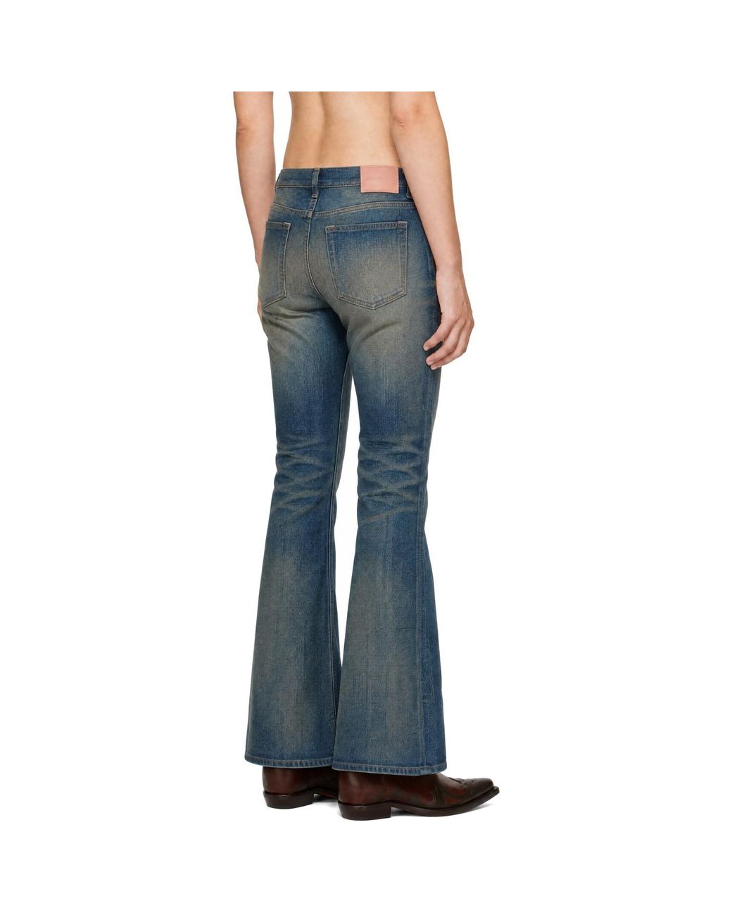 Acne Blue 2025F Fitted Jeans