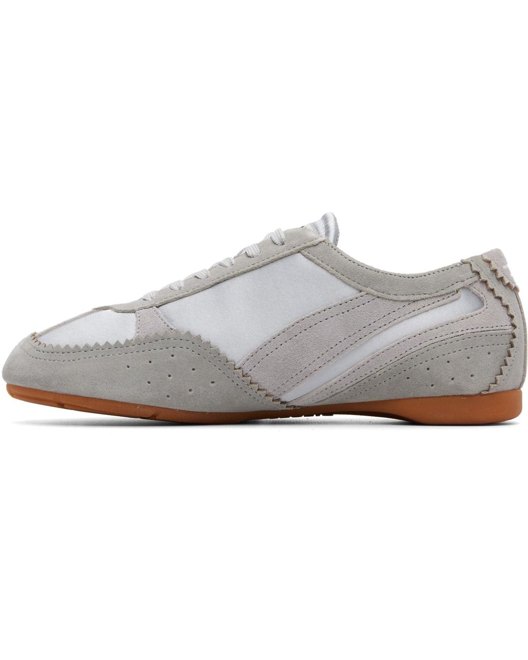 DIESEL Gray D-Mile-Flat Sneakers