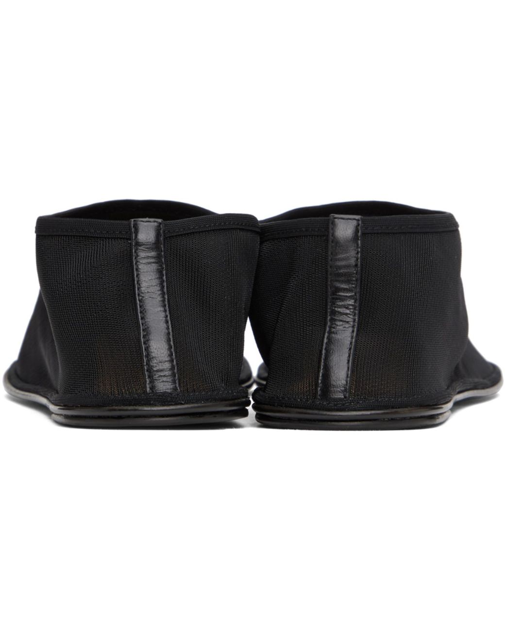 The Row Black Sock Loafers