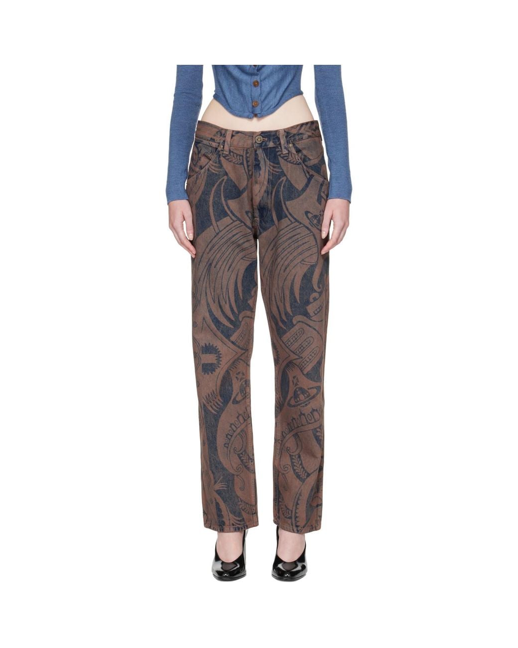 Vivienne Westwood Gray Ranch Jeans