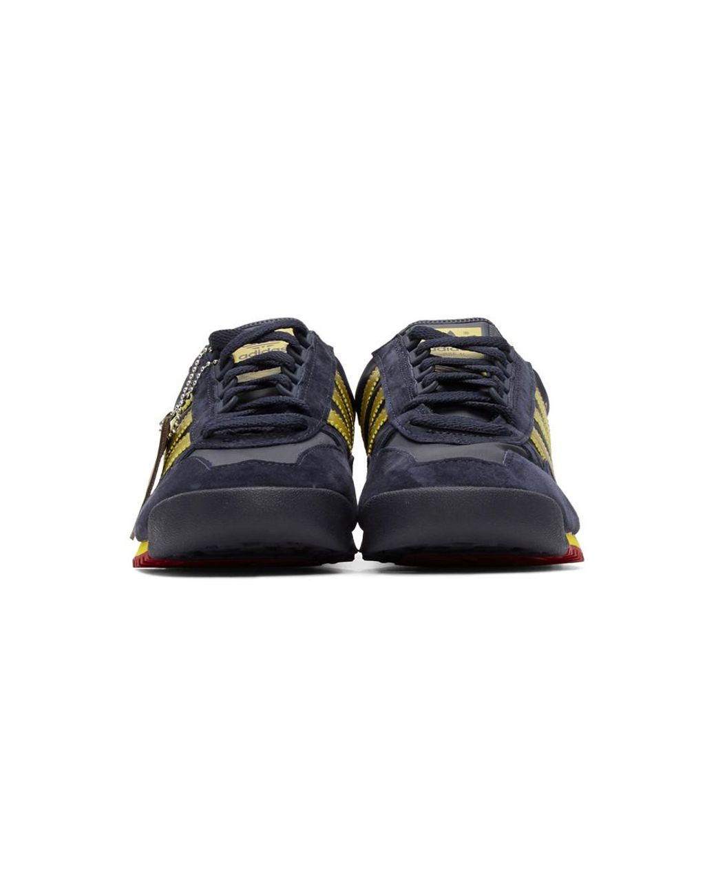 adidas Originals Navy And Gold Sl 80 Spzl Sneakers in Blue for Men | Lyst