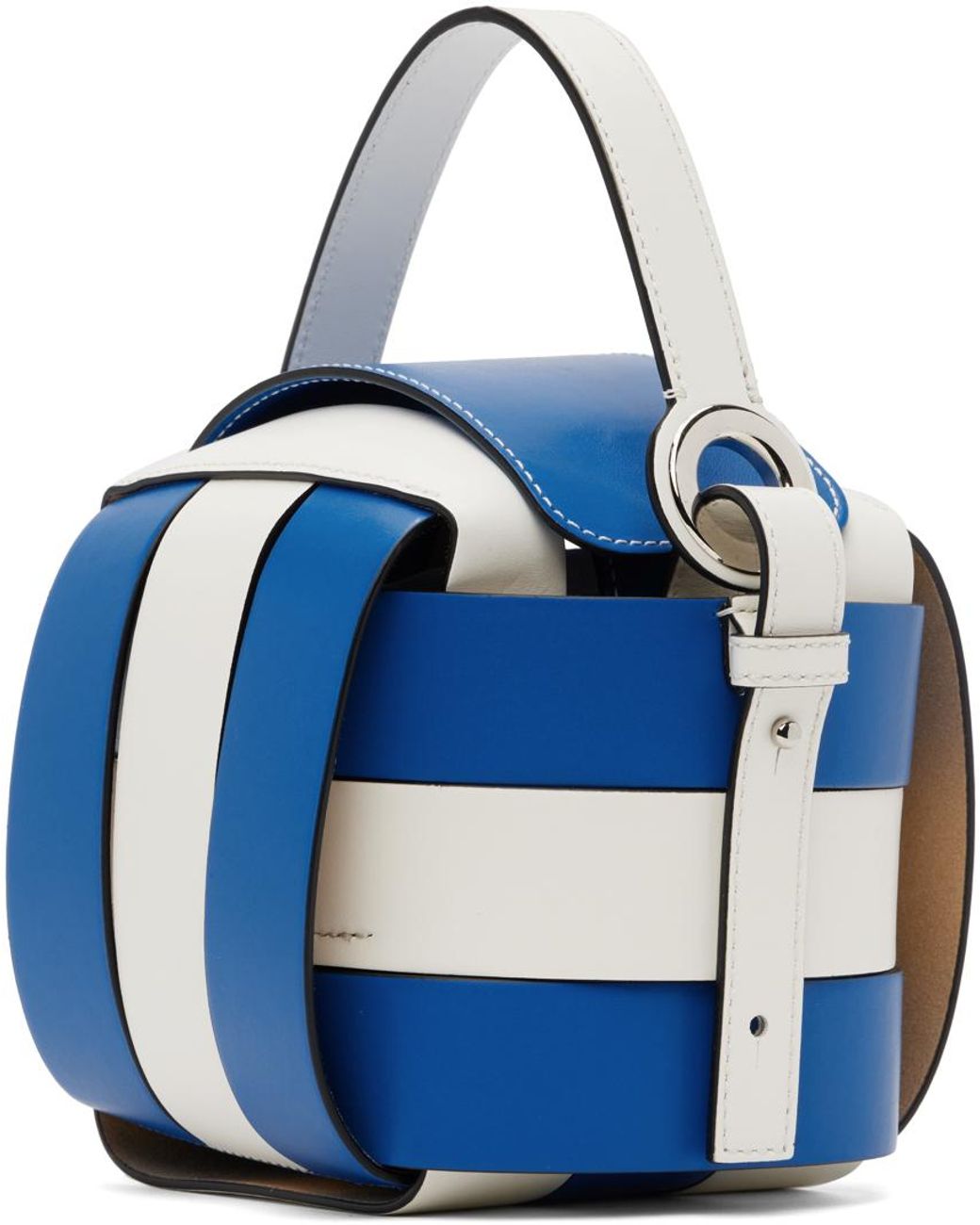 【送料&関税込】J.W. Anderson cap Blue Crossbody Bag With Si JW ANDERSON Midi Cap Bag | H. Lorenzo
