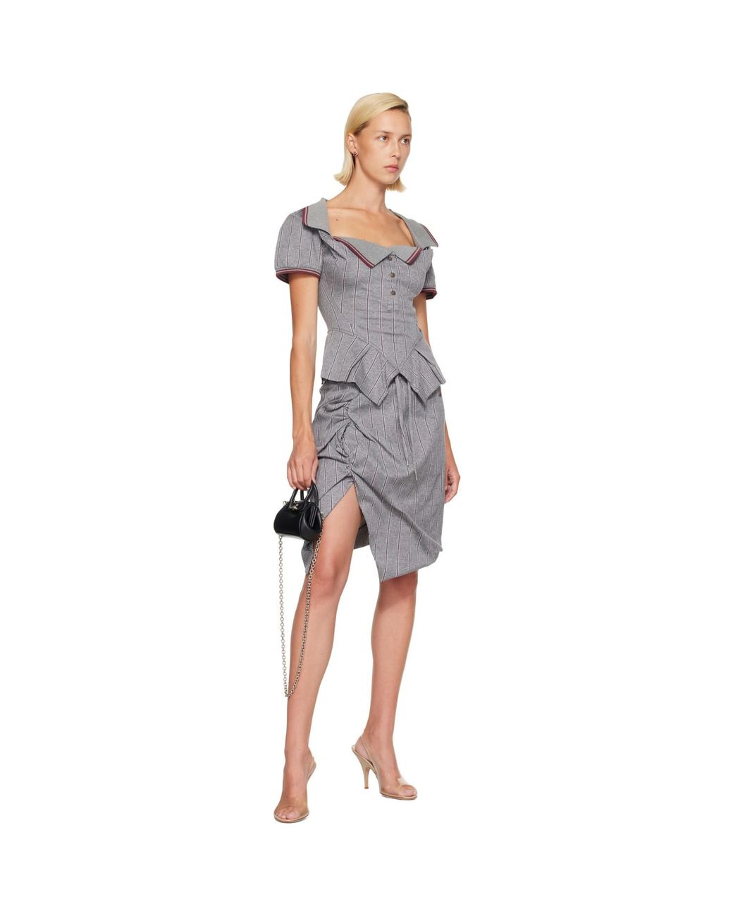 Vivienne Westwood Gray Monday Polo