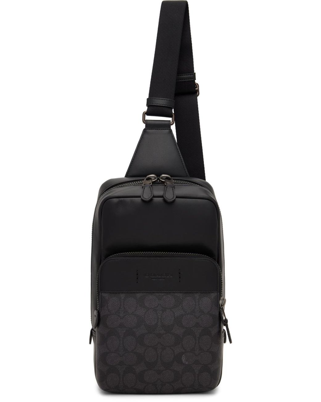 COACH Gotham Pack Messenger Bag in Black for Men Lyst