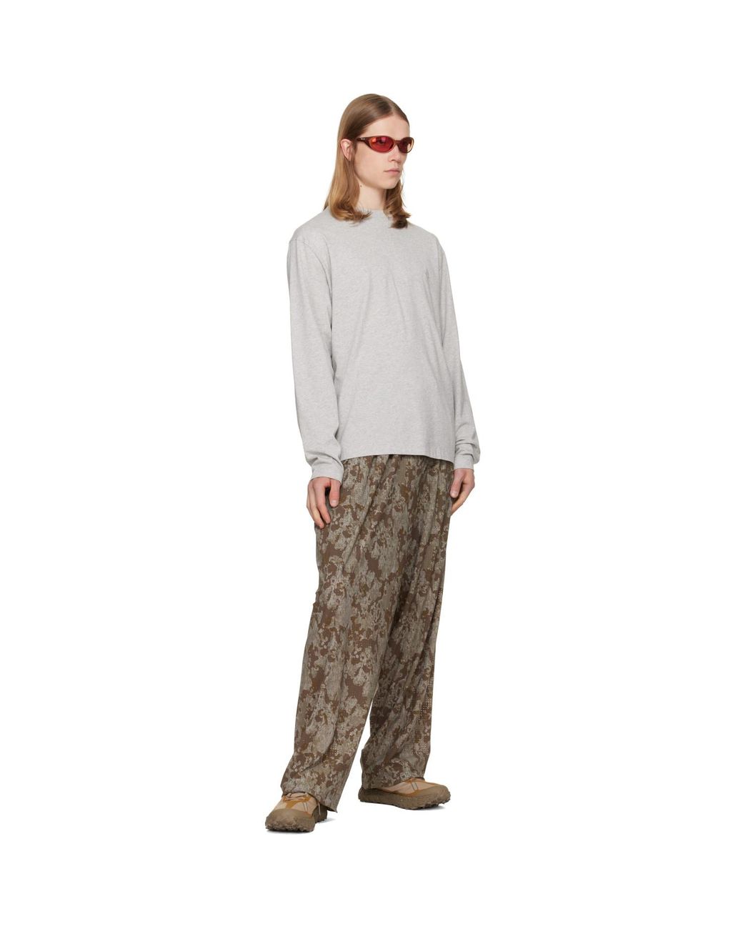 Satisfy Natural Khaki Space‑O Jogger Sweatpants for men