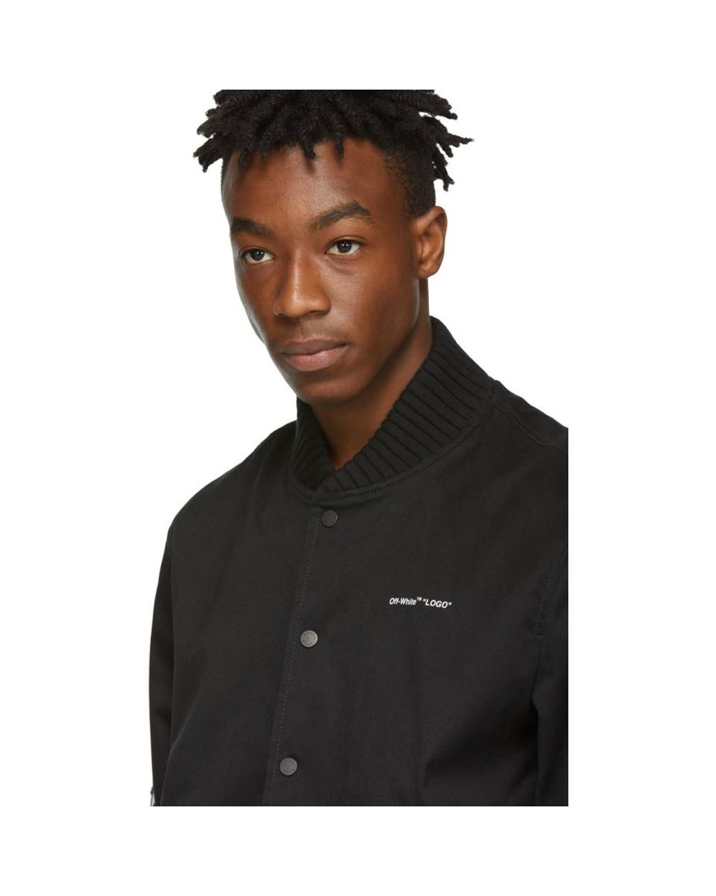 Off-White DIAG TAB BOMBER Jacket L 大阪直売 - grandnairobibikerace