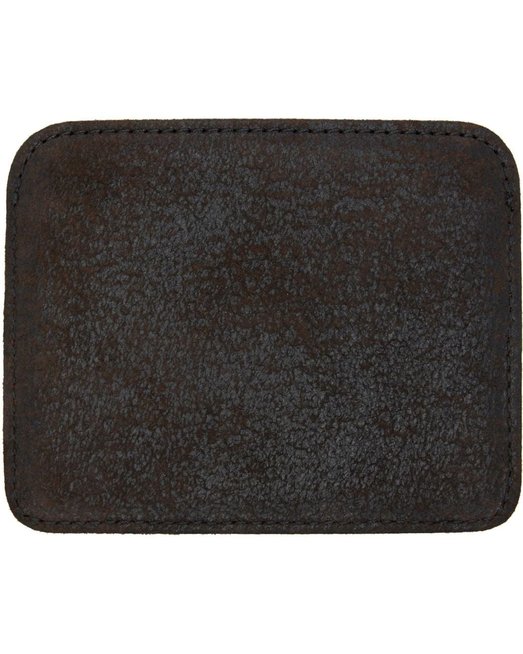 Vivienne Westwood Black Half Moon Flat Card Holder for men