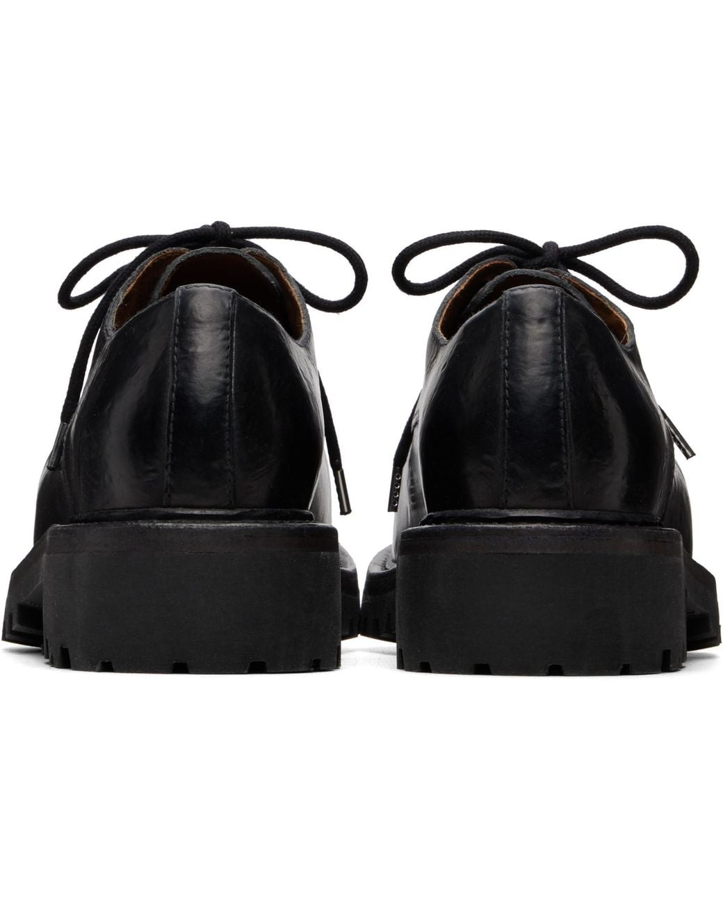 A Diciannoveventitre Black Fiore Prisma Derbys for men