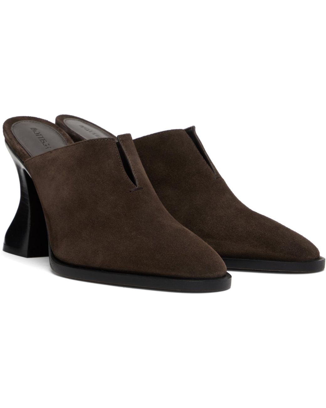 Bottega Veneta Black Cha-Cha Mules