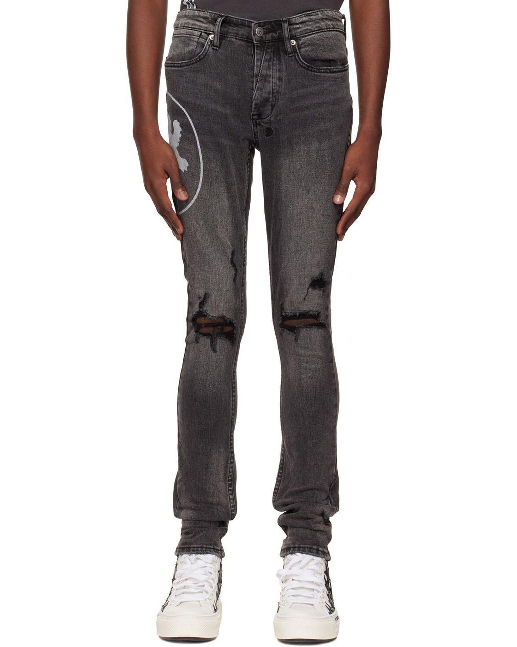 Ksubi Van Winkle Lion Jeans in Black for Men Lyst